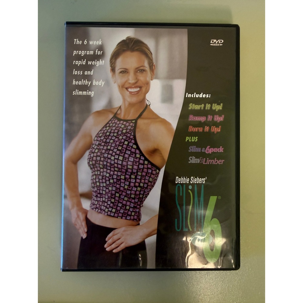 Beachbody Slim in 6 Workout DVD Set Debbie Siebers Weight Loss Fitness